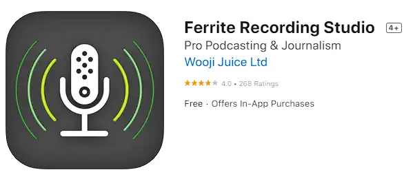 Ferrite Recording Studio App