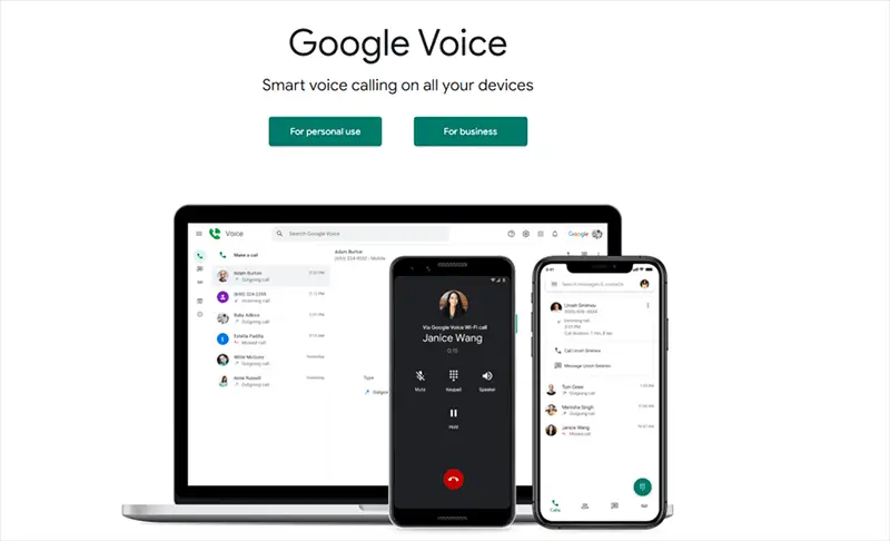 Google Voice Huinya