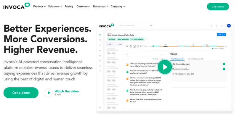 Invoca Call Tracking Software