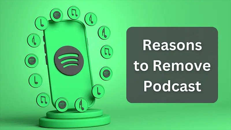 Reasons to remove podcast
