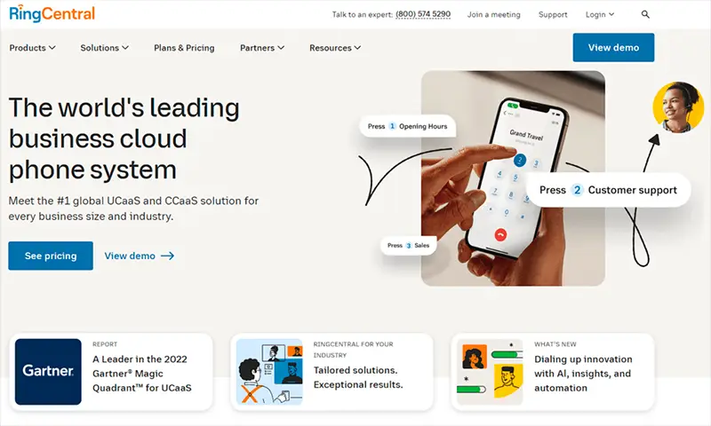 Ringcentral Business Cloud Phone System