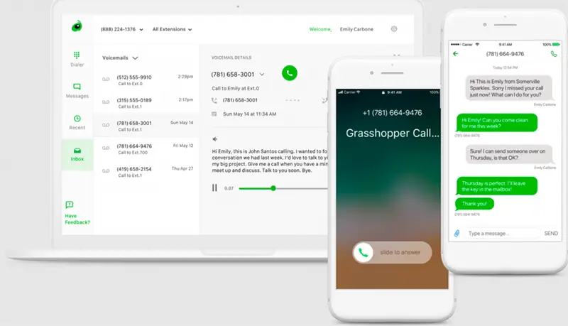 Grasshopper VoIP Phone service provider