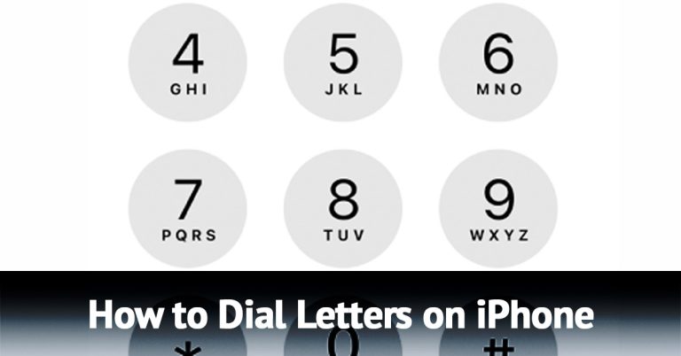 Dial Letters On Iphone