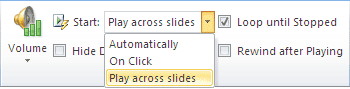 Powerpoint 2010 Audio panel part 2